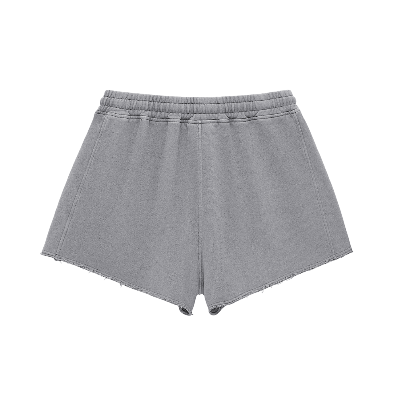 Snow washed,Raw edge,Drawstring ,Shorts ,Womens
