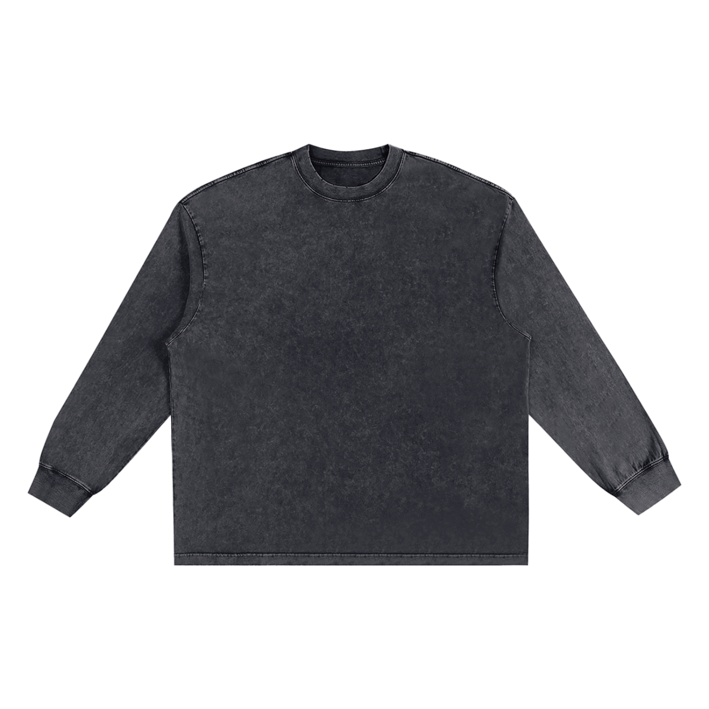 snow washed ,long sleeve ,unisex,streetwear