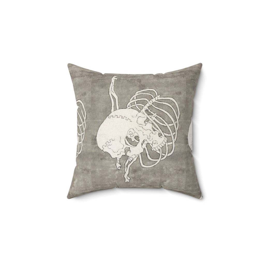 MAISON CODEX FAUX SUEDE ARCHIVE PILLOW.