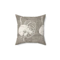 MAISON CODEX FAUX SUEDE ARCHIVE PILLOW.