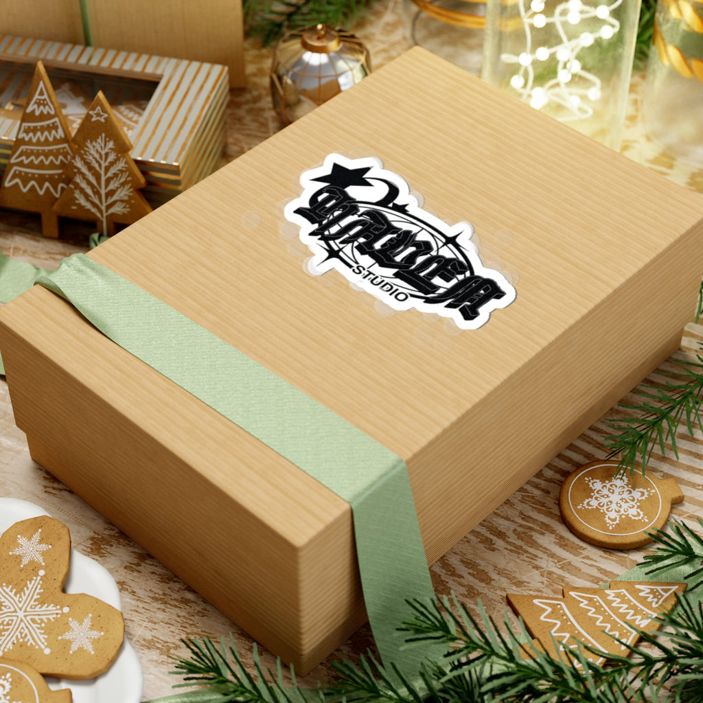 MAISON CODEX  BLACK CODEX KISS CUT STICKER.