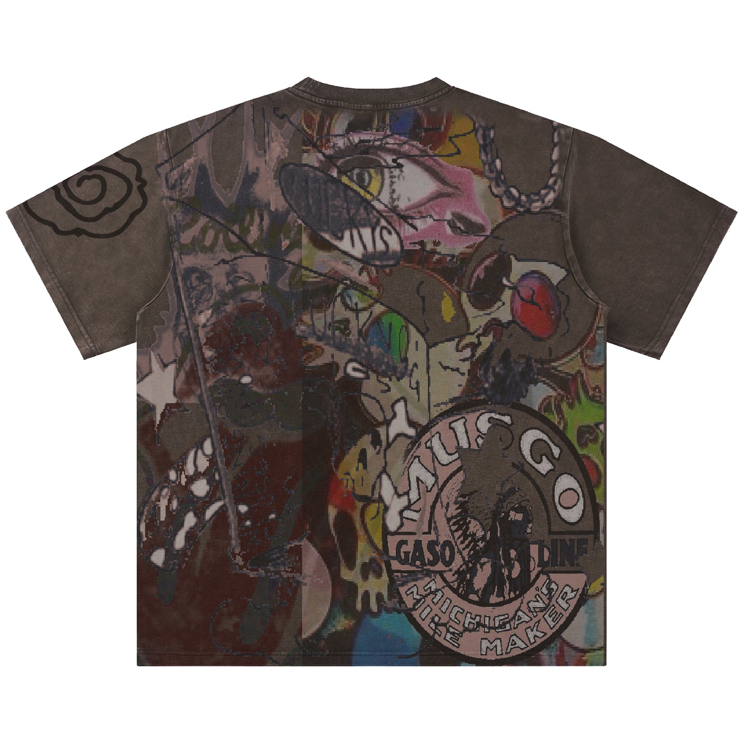 Love N War Tee (Brown)