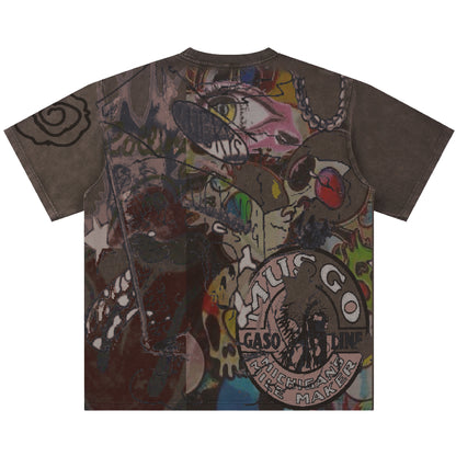 Love N War Tee (Brown)