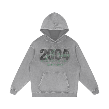 Light grey,Acid wash ,Hoodie,Oversized 