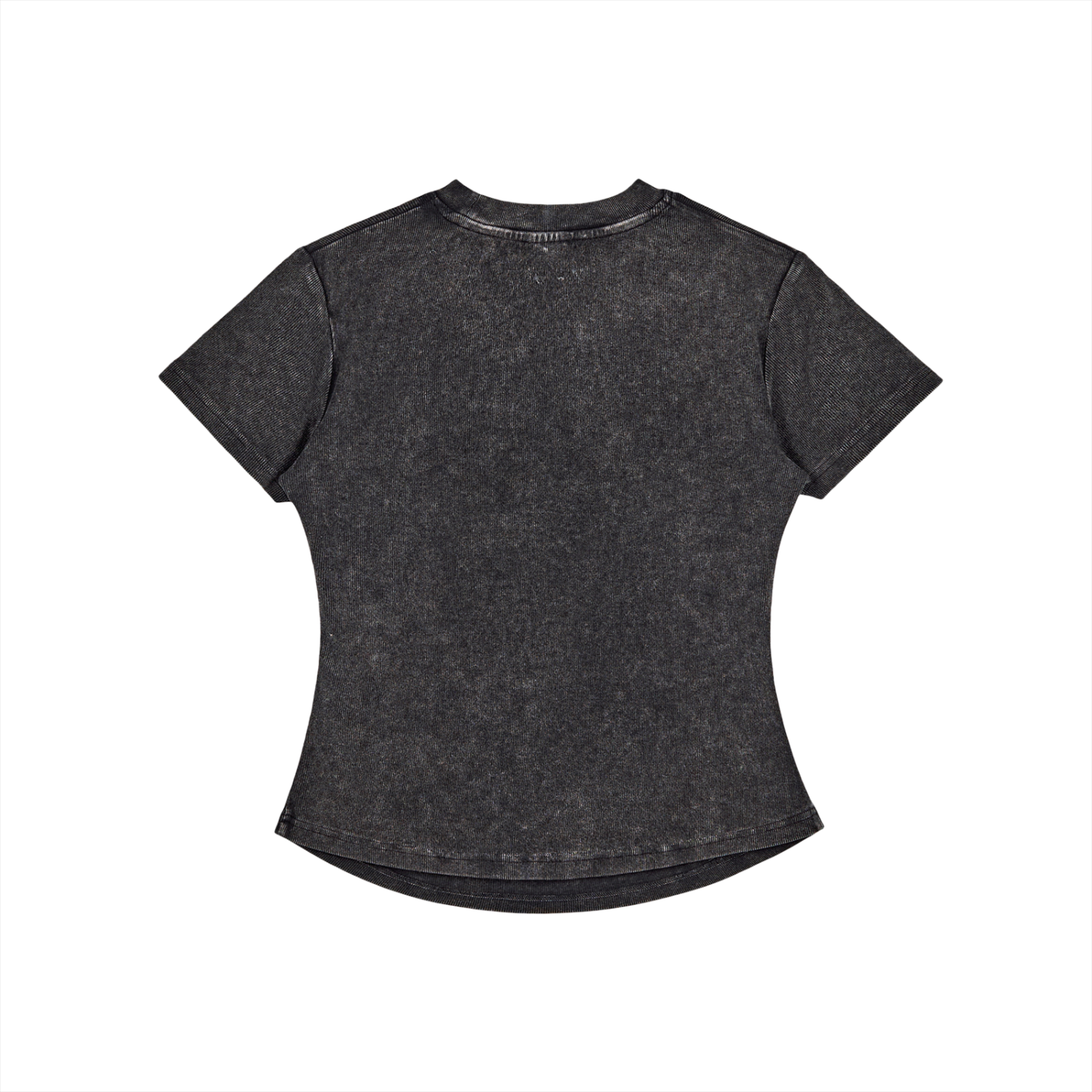 Vintage washed,Bodycon,Cotton t - shirt ,280gsm,Womens,Essentials