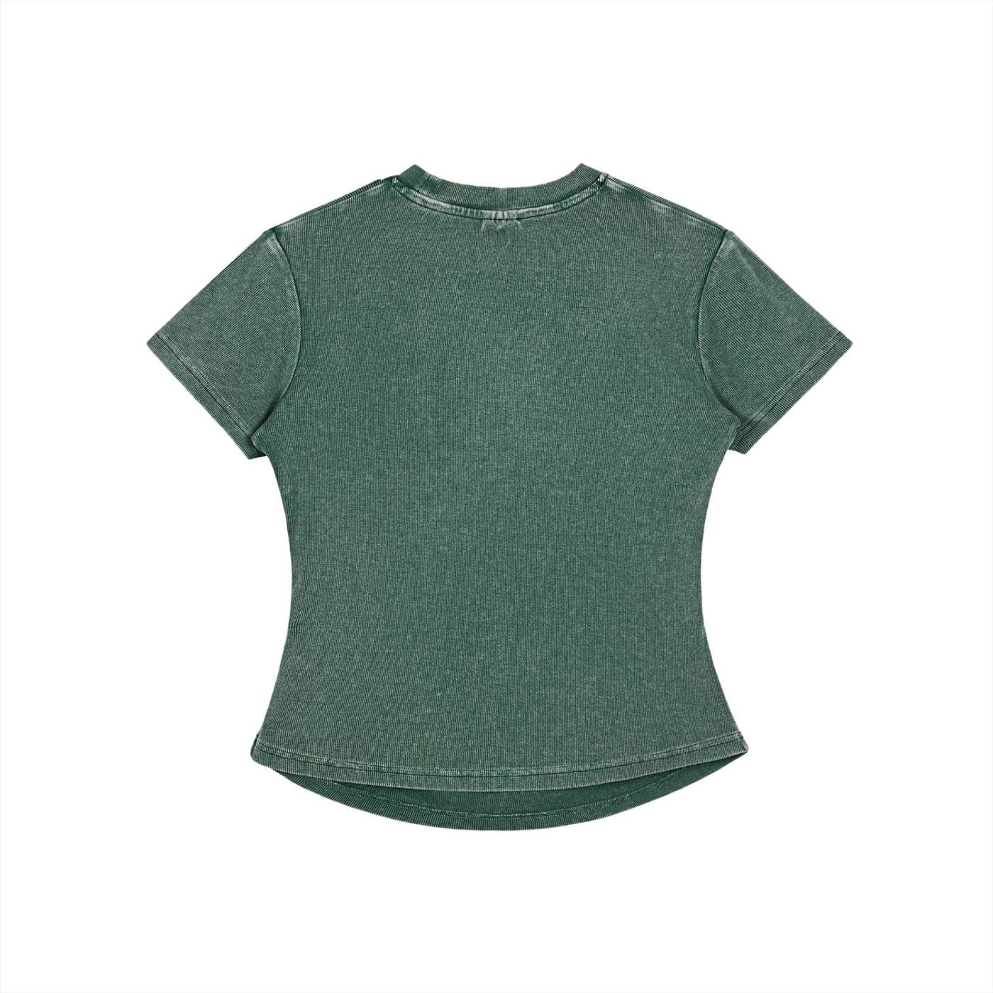 Vintage washed,Bodycon,Cotton t - shirt ,280gsm,Womens,Essentials