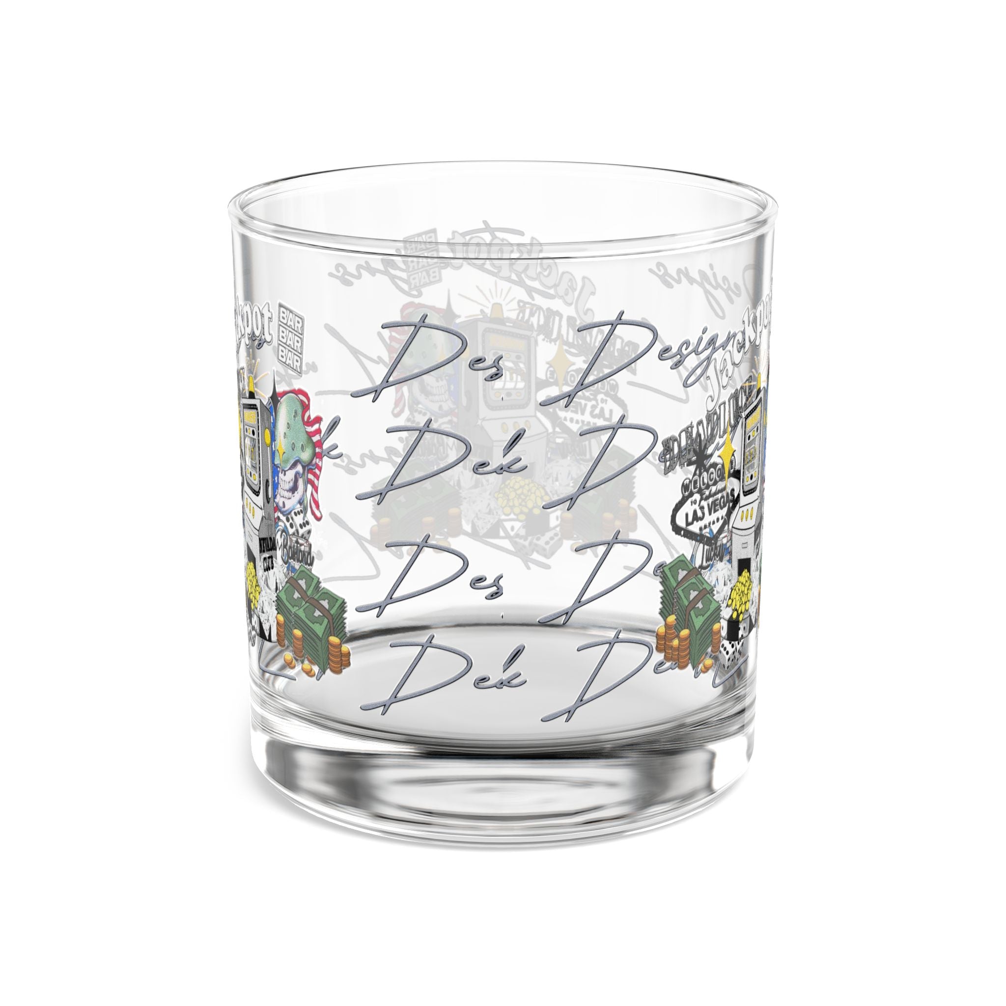 FOURTH HAVEN JACKPOT EDITION SHOT GLASS.