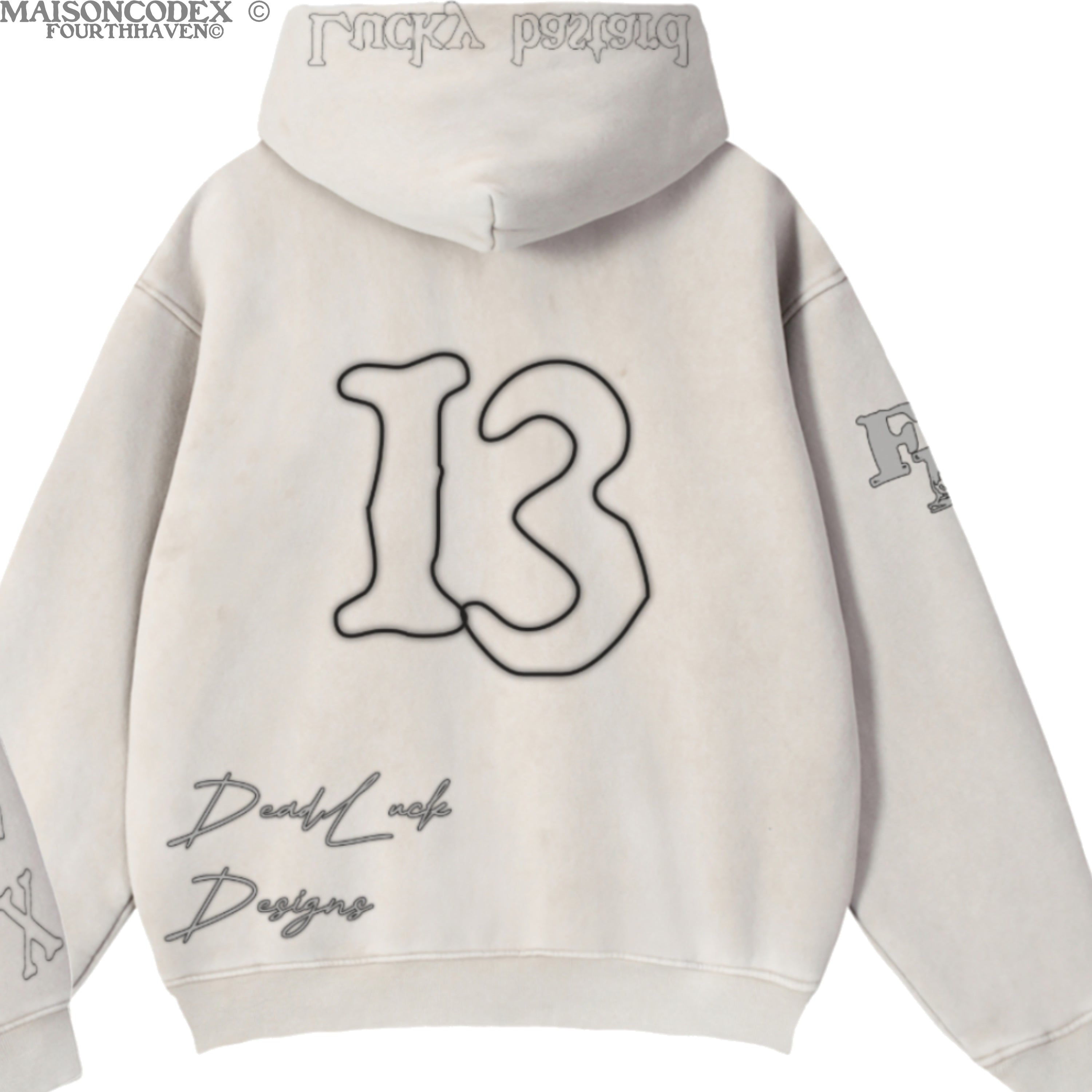 MAISON CODEX BONE DOMINION ZIP