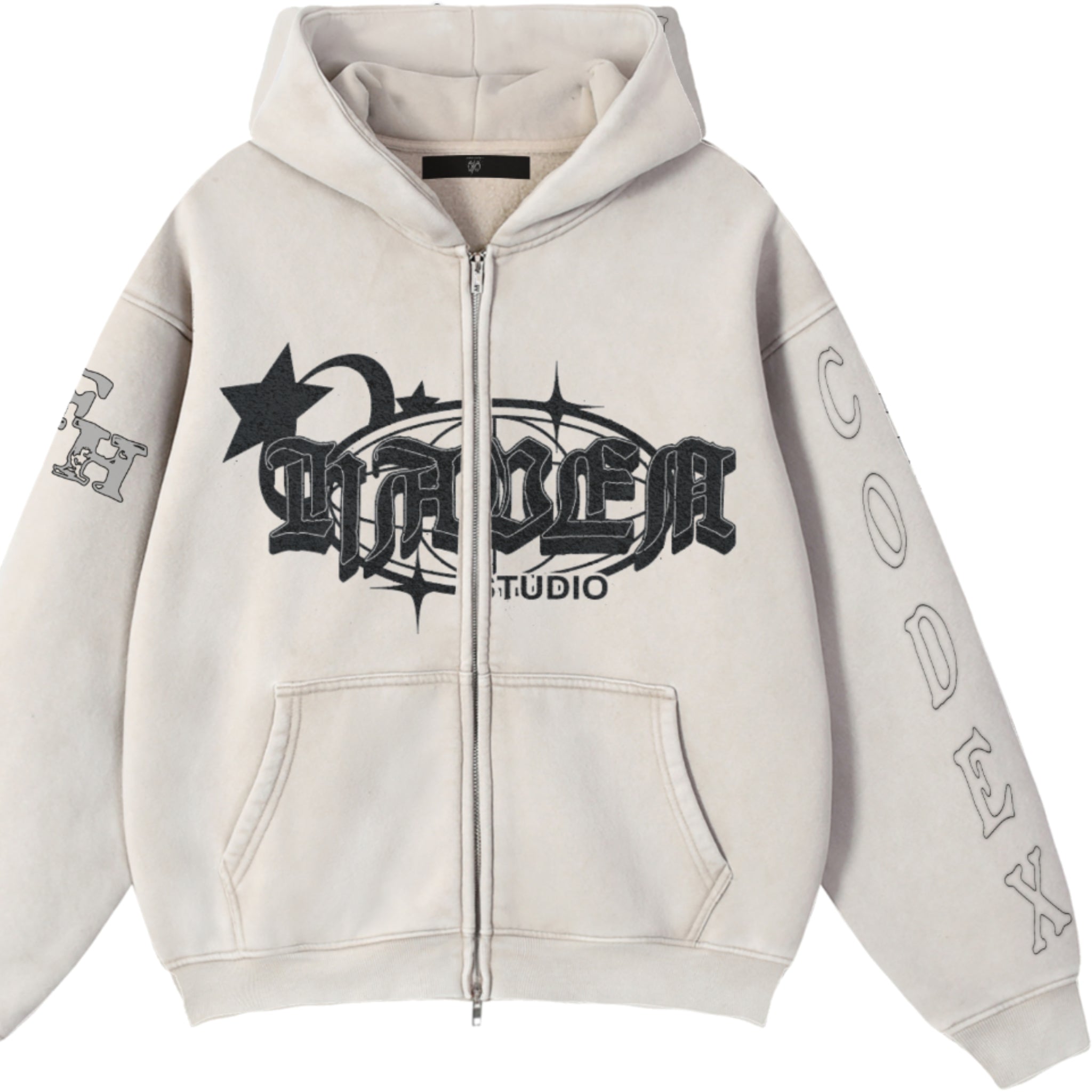 MAISON CODEX BONE DOMINION ZIP.