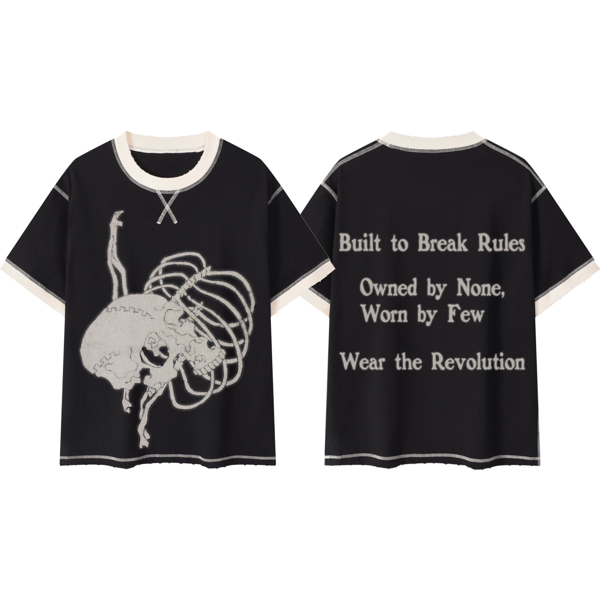 MAISON CODEX CONTRAST REQUIEM TEE.