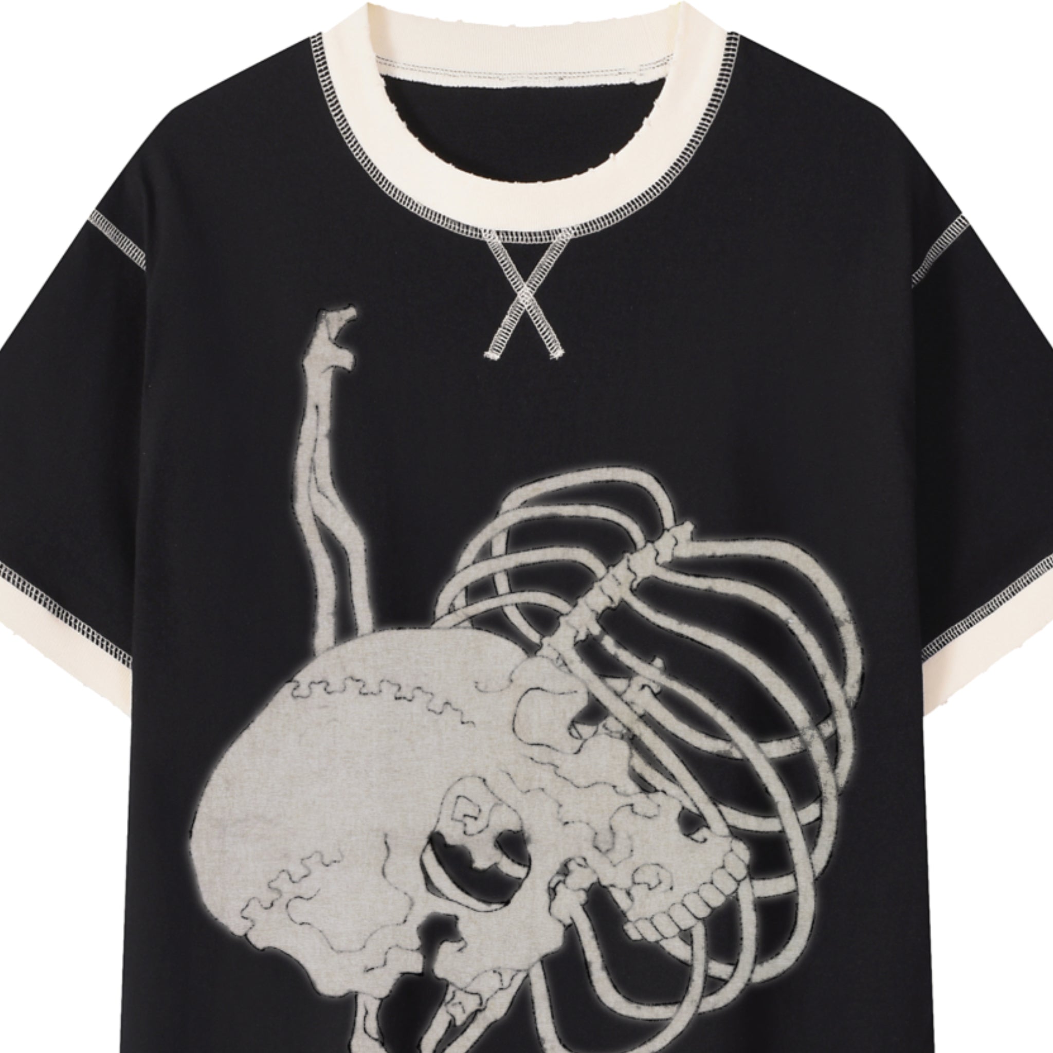 MAISON CODEX CONTRAST REQUIEM TEE.