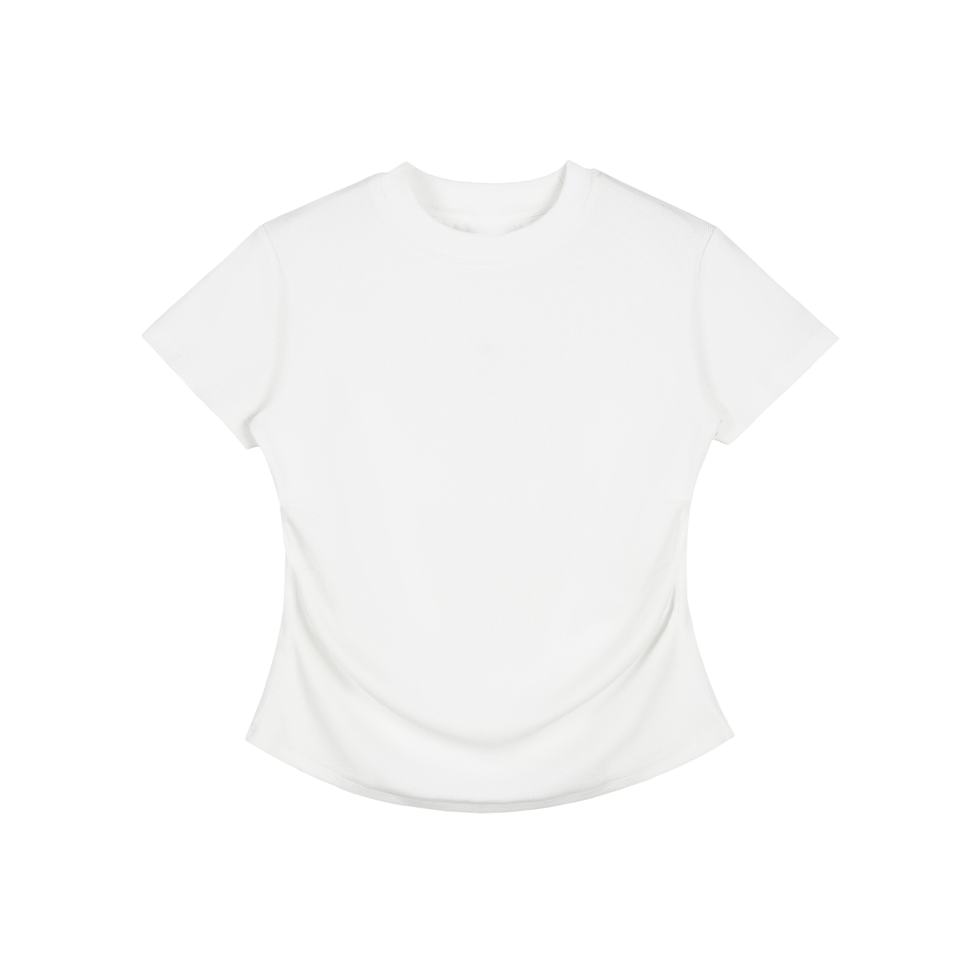 Vintage washed,Bodycon,Cotton t - shirt ,280gsm,Womens,Essentials