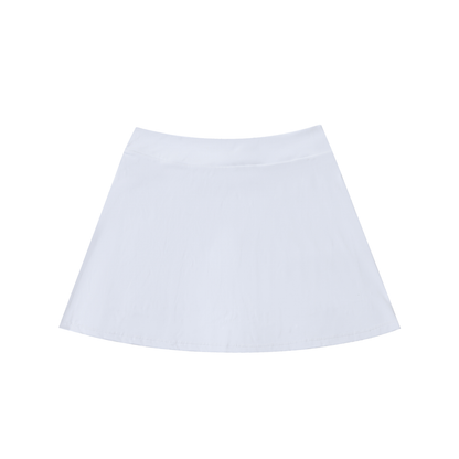 High waist,Pocketed ,A line skirt,Women
