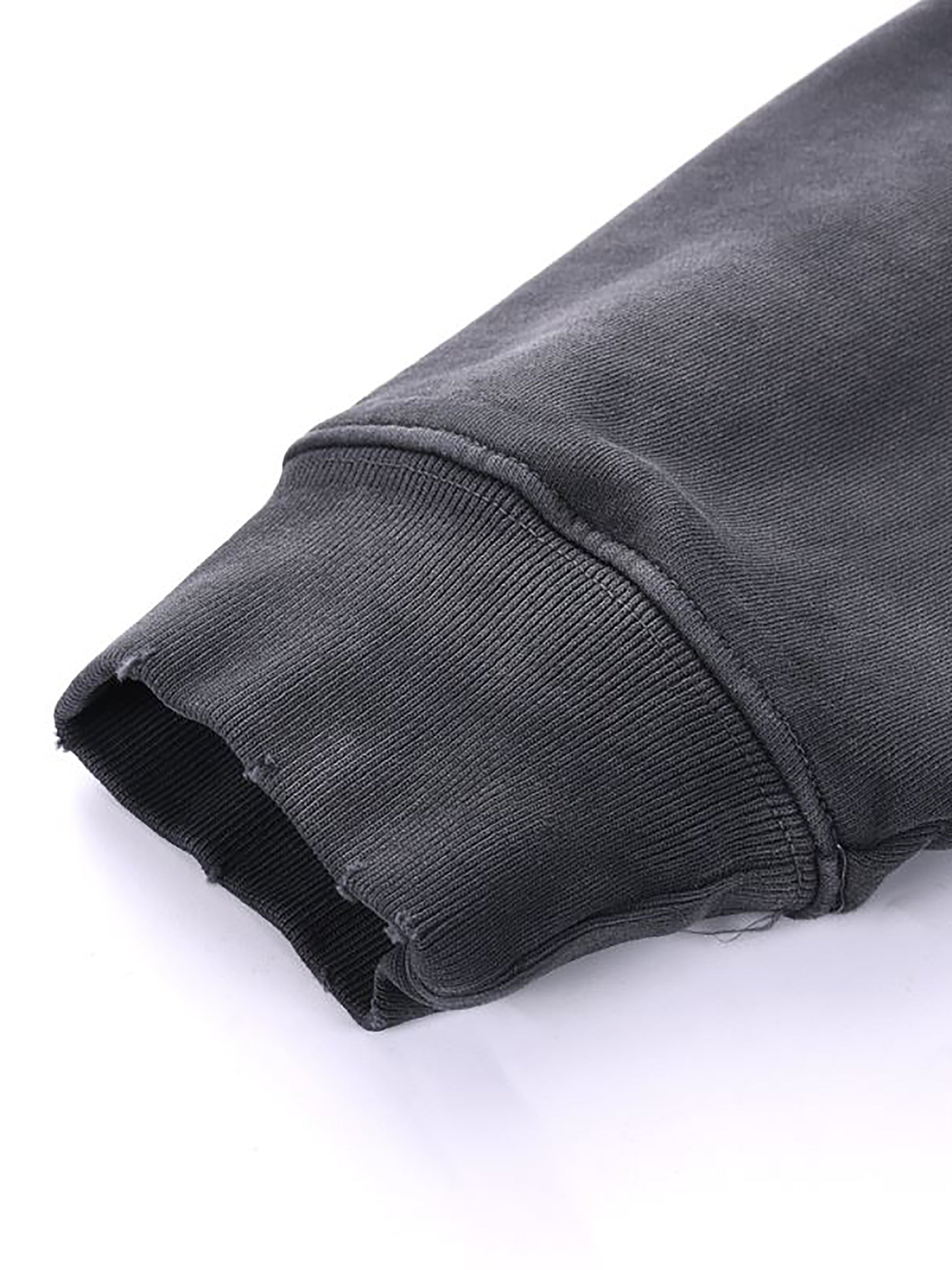 100%cotton,400gsm,Unisex,Distressed ,Streetwear 