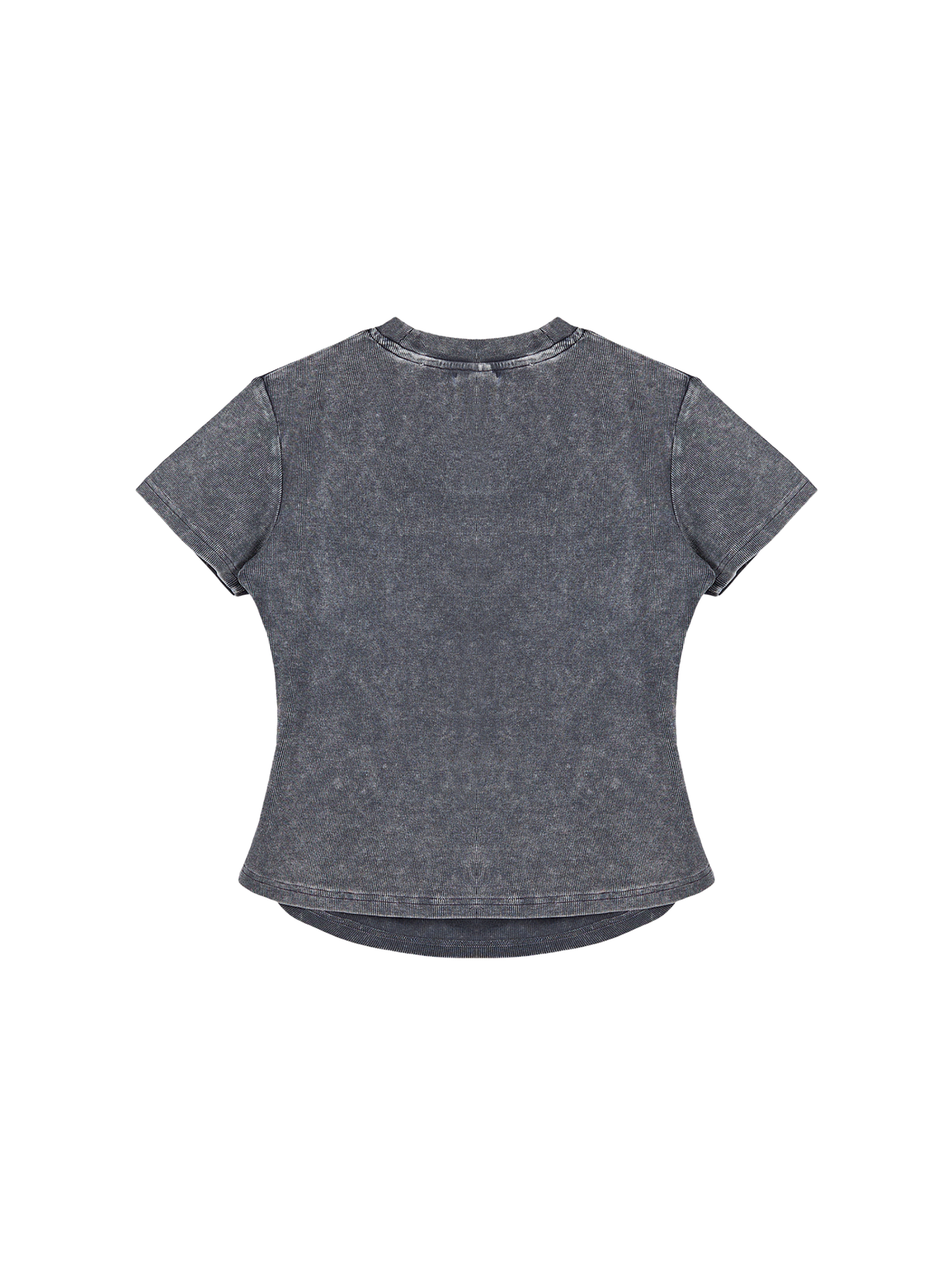 Vintage washed,Bodycon,Cotton t - shirt ,280gsm,Womens,Essentials