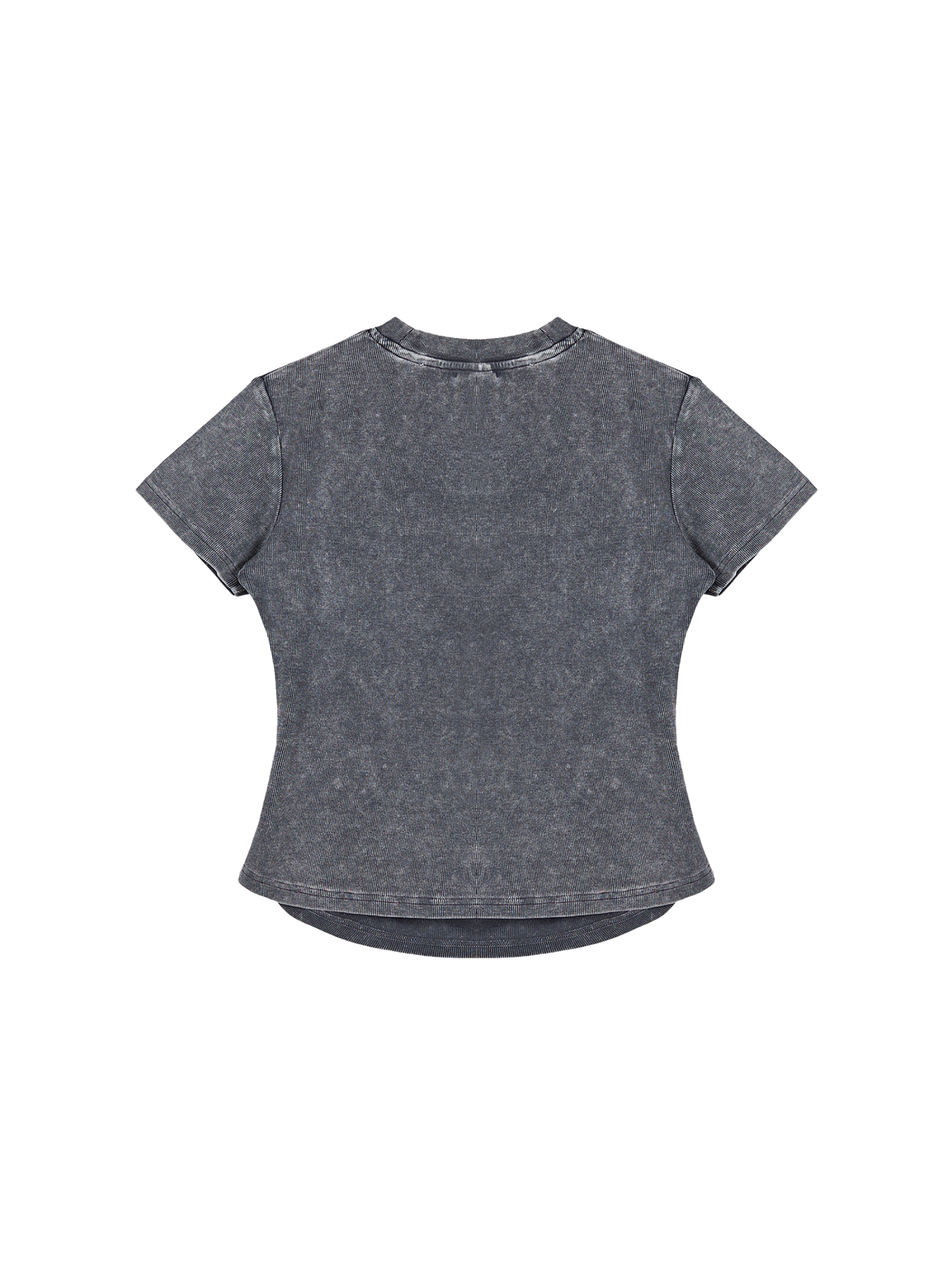 Vintage washed,Bodycon,Cotton t - shirt ,280gsm,Womens,Essentials